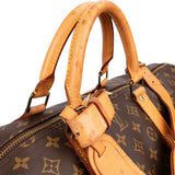 Louis Vuitton Monogram Canvas Keepall 60 Bandoulière Travel Bag