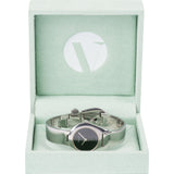 Gucci Silver Tone Teardrop Belt Lock Bangle 6700L Woman Watch