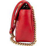 Gucci Chevron Matelassé Leather GG Marmont Medium Shoulder Crossbody Bag