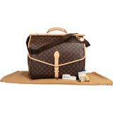 Louis Vuitton Monogram Canvas Sac Chasse Hunting Travel Handbag M41140