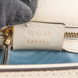 Gucci Grained Leather Sylvie Bee Star Web Crossbody Bag