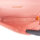 Chanel Quilted Lambskin 24K Double Face Shoulder Bag