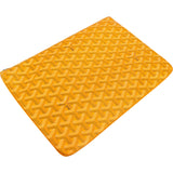 Goyard Orange Goyardine Monogram Senat PM Clutch