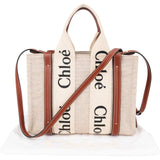 Chloé Canvas Small Woody Crossbody Handbag