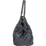 Miu Miu Grey Matelassé Nappa Leather Tote Handbag