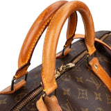 Louis Vuitton Monogram Canvas Keepall 50 Bandoulière Travel Bag