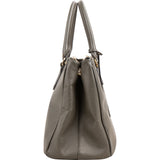Prada Green Saffiano Leather Galleria Handbag