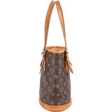 Louis Vuitton Monogram Canvas Bucket PM Shoulder Bag