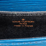 [🔄️B07 / F36] Louis Vuitton Blue Epi Leather Saint Cloud Crossbody Bag - vintageandkickz