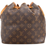 Louis Vuitton Monogram Canvas Sac Noé Petit Shoulder Bag
