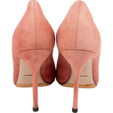 Gucci Pink Suede Leather  Dionysus Crystal-Embellished Pumps (37)
