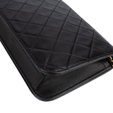 Chanel Quilted Lambskin 24K Gold Single Flap Shoulder Bag