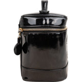 Chanel Patent Leather CC Vanity Case Handbag