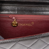 Chanel Quilted Lambskin 24K Gold Single Flap Shoulder Bag