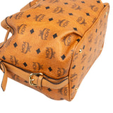 MCM Monogram Visetos Dessau Drawstring Crossbody Bag