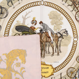 Hermès La Promenade de Longchamps Silk 90 Scarf Tuch