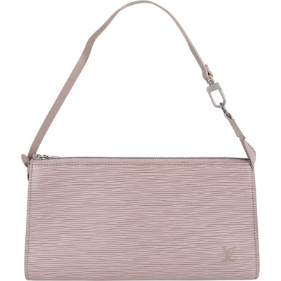 Louis Vuitton Lilac Epi Leather Pochette Accessoires Handbag