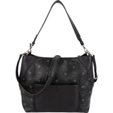 MCM Monogram Classic Visetos Hobo Shoulder Bag