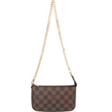 Louis Vuitton Monogram Damier Ebene Mini Pochette Accessoires Shoulder Bag