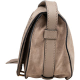 Chloé Suede Mini Marcie Saddle Crossbody Bag