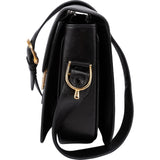 Celine Boxcalf Leather Horse Carriage Triomphe Shoulder Bag