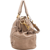Prada Vitello Shine Leather Bauletto Handbag