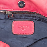 Loewe Pink Leather Napa Aire Handbag