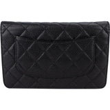 Chanel Quilted Caviar Leather Wallet On Chain Crossbody Bag