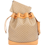 Celine Monogram Macadam Bucket Shoulder Bag