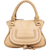 Chloé Grained Leather Marcie Handbag