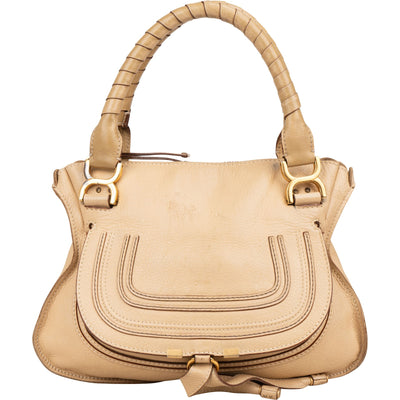 Chloé Grained Leather Marcie Handbag