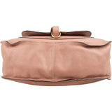 Chloé Pink Grained Calfskin Marcie Handbag