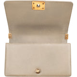 Chanel Caviar Leather Medium Boy Shoulder Bag