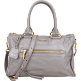 Miu Miu Lilac Vitello Shine Satchel Handbag