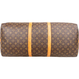 Louis Vuitton Monogram Canvas Keepall 60 Bandoulière Travel Bag