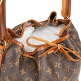 Louis Vuitton Monogram Canvas Sac Noé Petit Shoulder Bag