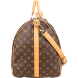Louis Vuitton Monogram Canvas Keepall 60 Bandoulière Travel Bag