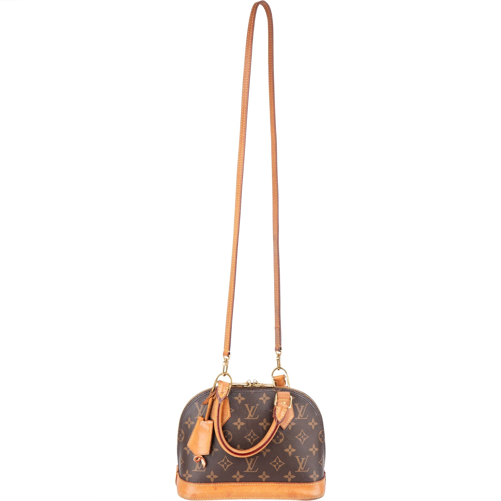 Louis Vuitton Monogram Canvas Alma BB Handbag - vintageandkickz