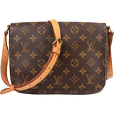 Louis Vuitton Canvas Monogram Musette Crossbody Bag