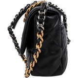 Chanel 19 Quilted Lambskin Single Flap Crossbody Bag