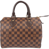 Louis Vuitton Monogram Damier Ebene Speedy 25 Handbag
