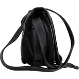 Chloé Grained Calfskin Marcie Mini Saddle Crossbody Bag