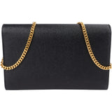 Saint Laurent Grain De Poudre Uptown Wallet On Chain Crossbody Bag