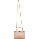 Fendi Leather Peekaboo Mini Handbag