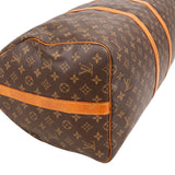 Louis Vuitton Monogram Canvas Keepall 55 Bandoulière Travel Bag