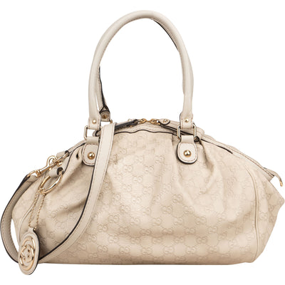 Gucci Monogram Guccissima Leather Sukey Shoulder Bag