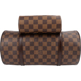 Louis Vuitton Monogram Damier Ebene Papillon Set Shoulder Bag