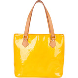 Louis Vuitton Monogram Vernis Houston Jaune Handbag