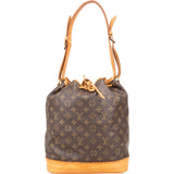 Louis Vuitton Monogram Canvas Sac Noé Grande Shoulder Bag
