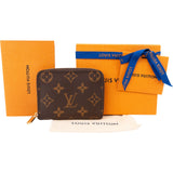 Louis Vuitton Monogram Canvas Zippy Coin Wallet